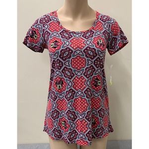 NWT Lularoe Disney Classic T Shirt XXS Minnie Mouse Free Shipping Bnfts Charity
